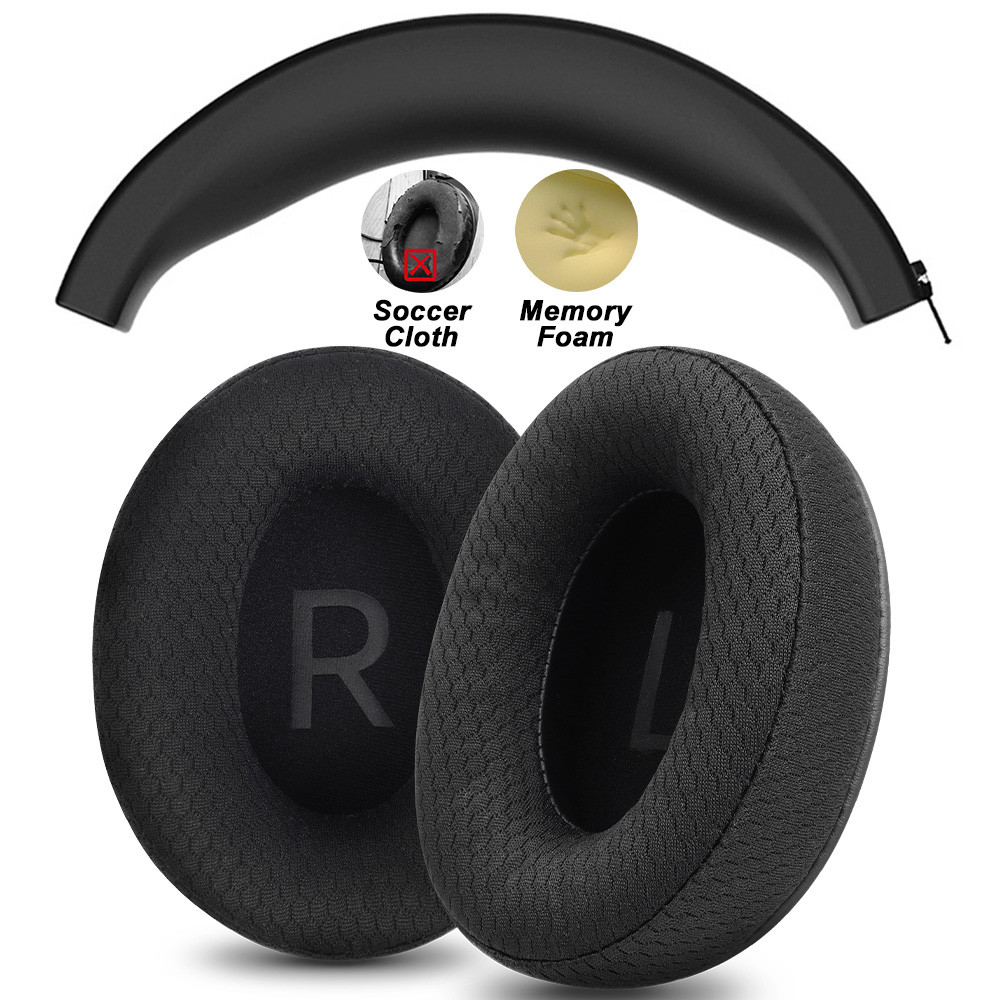 Earphone pads For SOUNDPEATS Space Space pro replacement Earpads headphones Earmuffs cloth Memory Co
