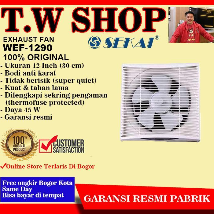 Exhaust Fan 12" Sekai WEF1290 Wall Fan Exhaust Sekai WEF 1290