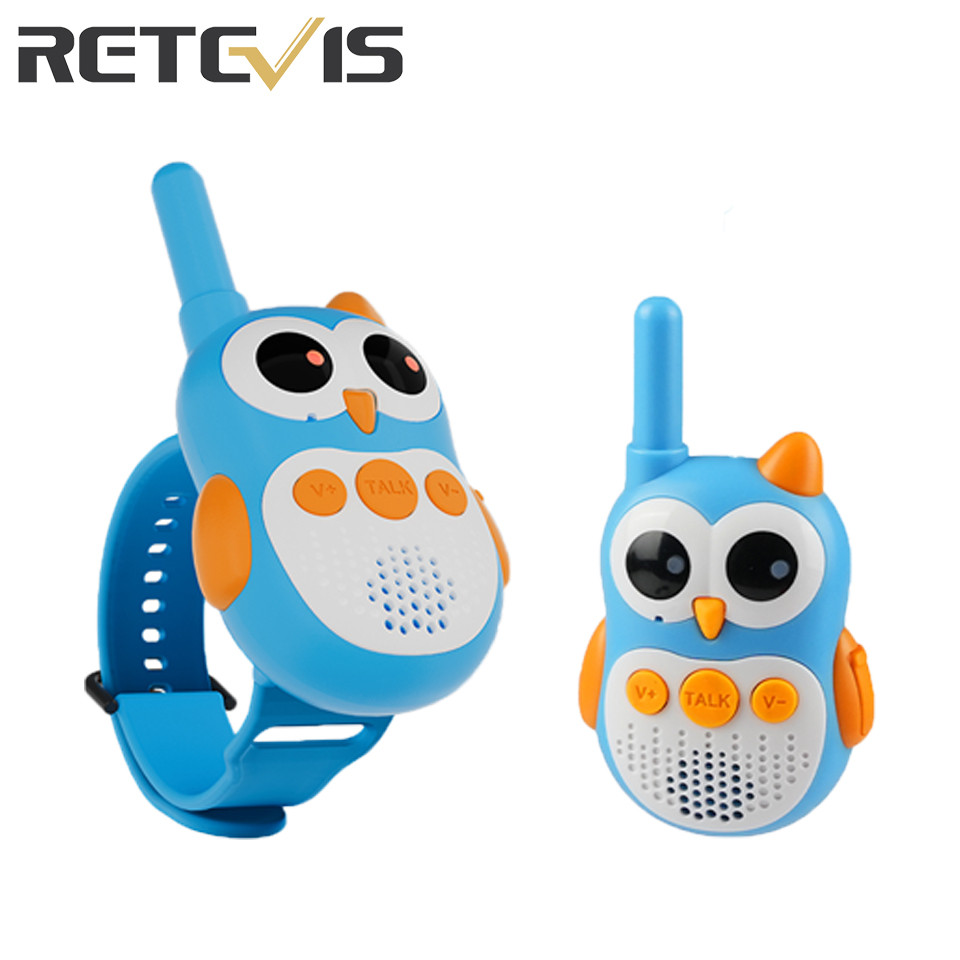 Retevis RT30W Walkie Talkie Kids Wearable 2PCS Toys Walkie-talkies Gift Type-C Charging Boys Girls f