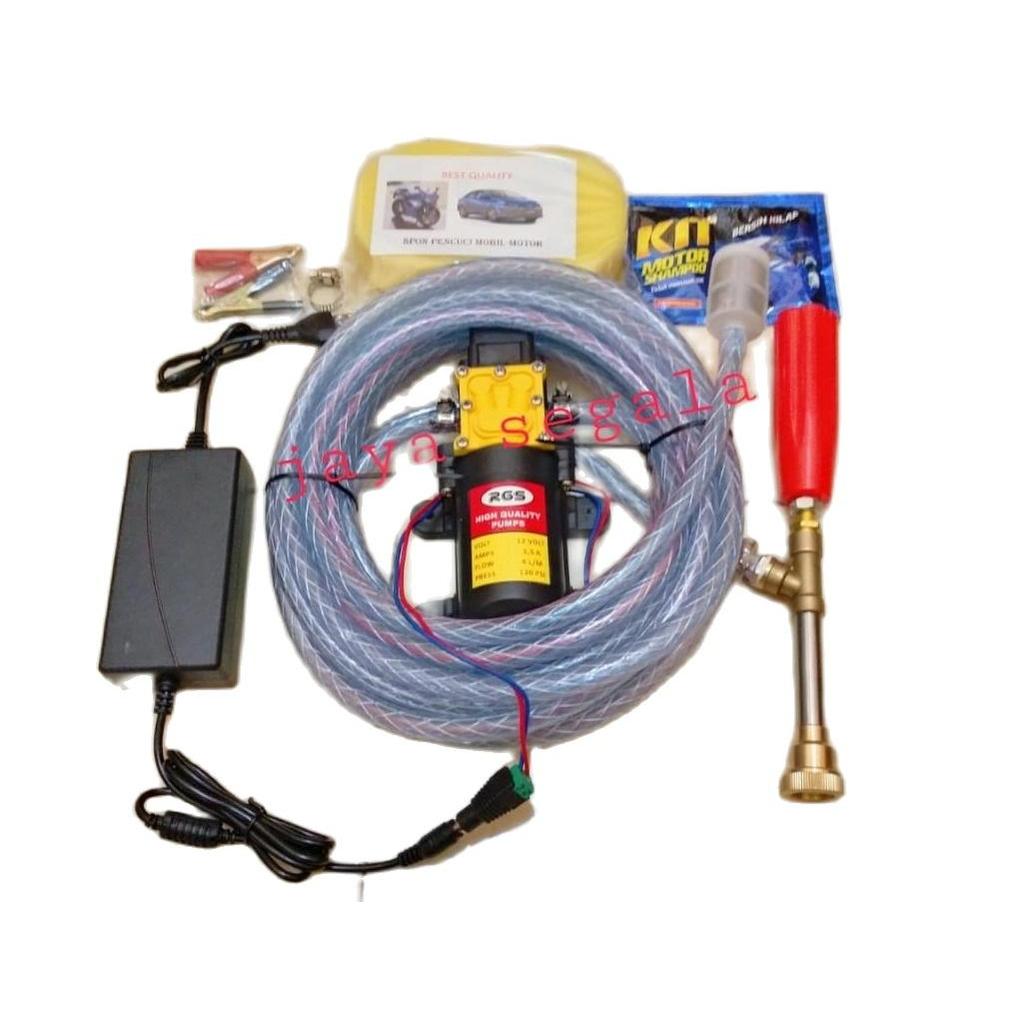 Alat Steam Motor Mini Mesin Pompa Cuci Motor Mobil AC Cuci Motor Semprot Car