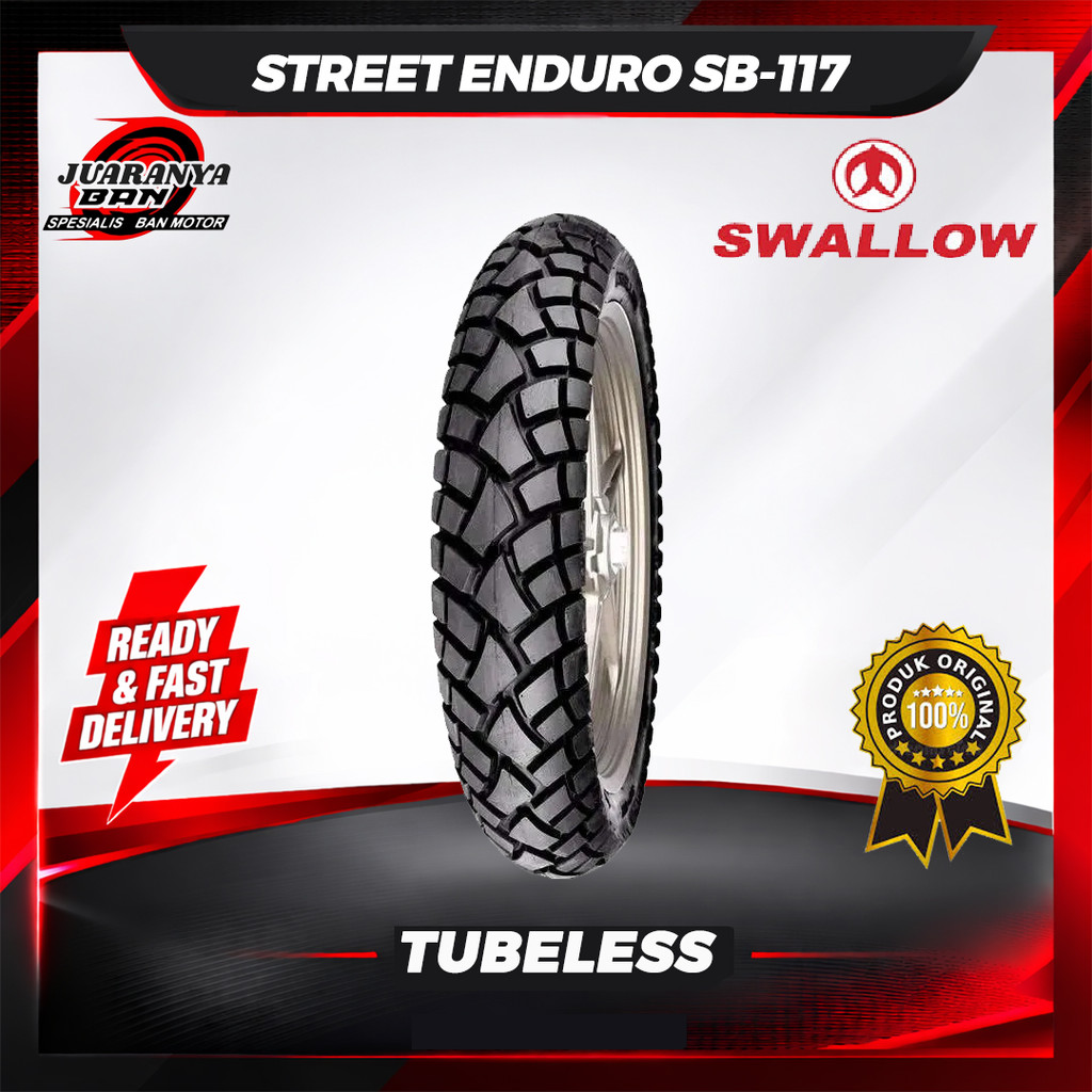 Ban Swallow Street Enduro SB-117 100 80 ring 14 Tubeless
