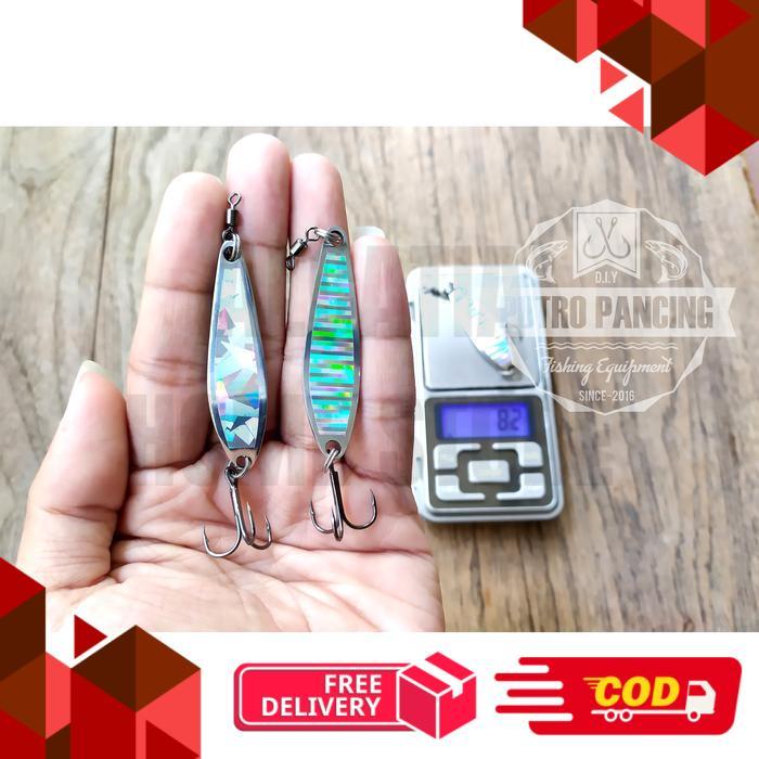 Lure Spoon Stainless 8 gr Anti karat Killer -alca