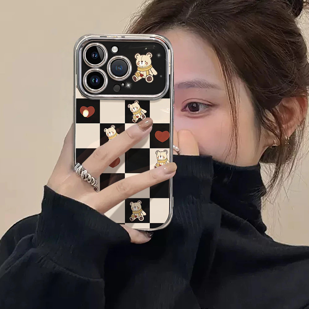 Case casing iPhone XS 7Plus 14 XR 15 PlusProMax 6 Max 8 Plus 13 X SE3 11 SE2 6s XS 12 soft case hp l
