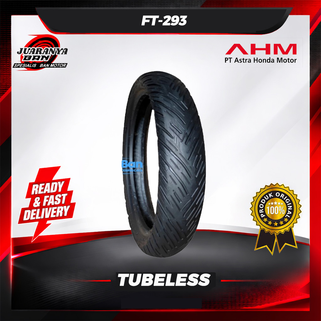 Ban tubles matic AHM Honda Federal FT293 90 80 14 FT 293 orisinil vario