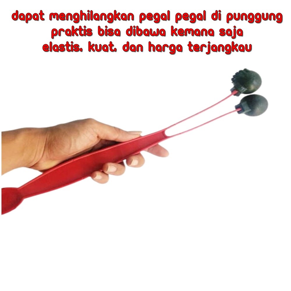 PENGGARUK PUNGGUNG / ALAT GARUK dan PIJAT Punggung ( Garukan Energy ) - Bola Pijat Alat Pijat Energy