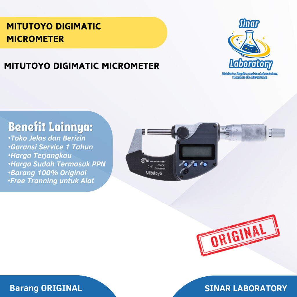 Mitutoyo Digimatic Micrometer