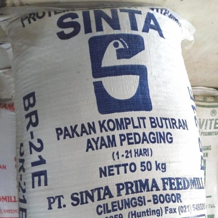 Afanzini Store BR21E / Pakan Komplit Butiran Ayam Pedaging BR 21E / BR Sinta
