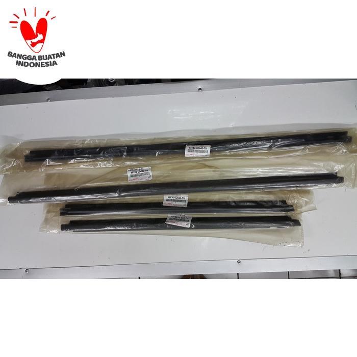 Weathership vios/pelipit pintu vios/karet kaca vios lama set ori