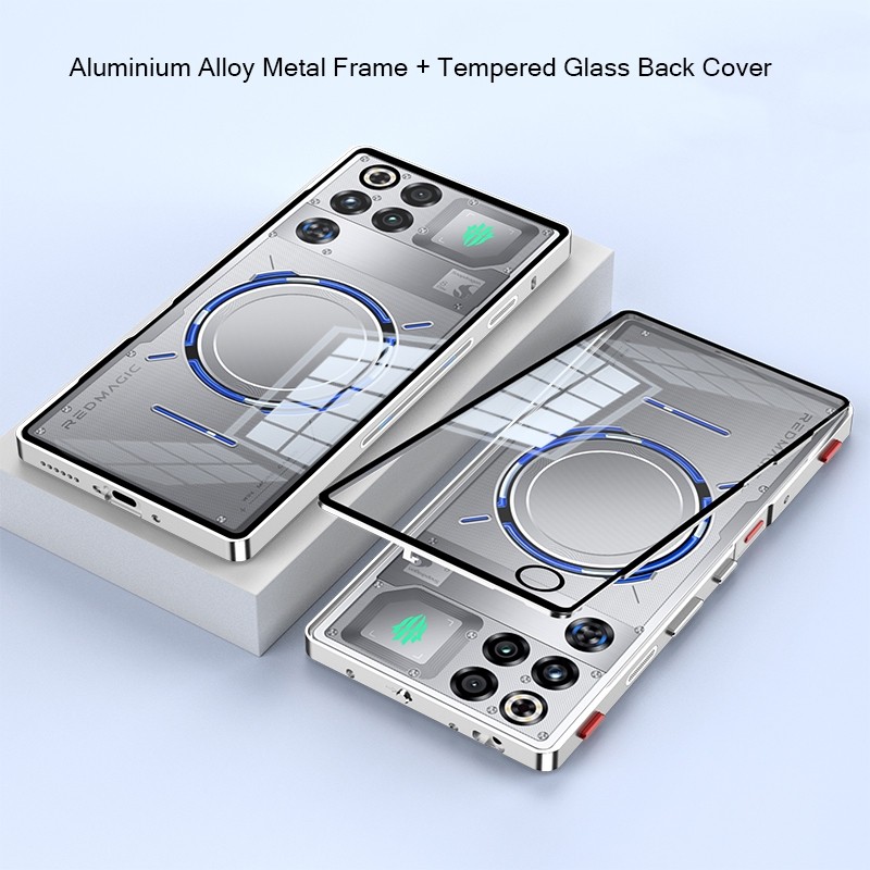 Bingkai Logam Aloi Aluminium Bumper untuk Nubia RedMagic Red Magic 11 Pro 10S 9S 8 8S 9 11S Pro Plus
