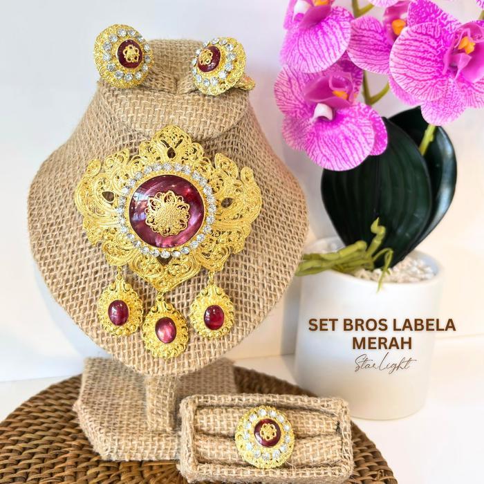 Da Mi  -  STARLIGHT BALI - Set Bros Labela (Bros, anting, cincin) / Set Alpaka / Bros Alpaka / Bros 