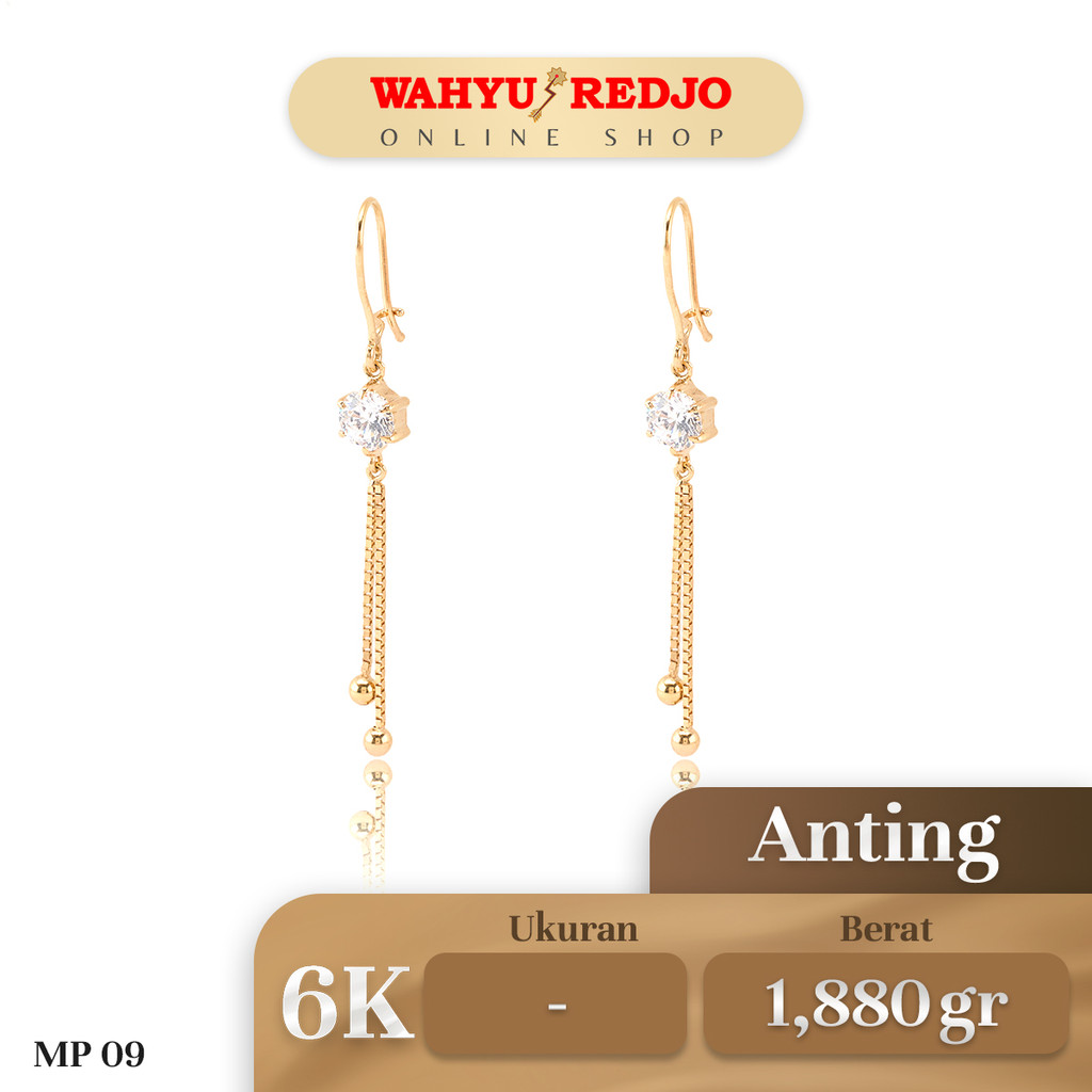 Anting-Anting Emas 6K Wahyu Redjo AN-6K-30132614