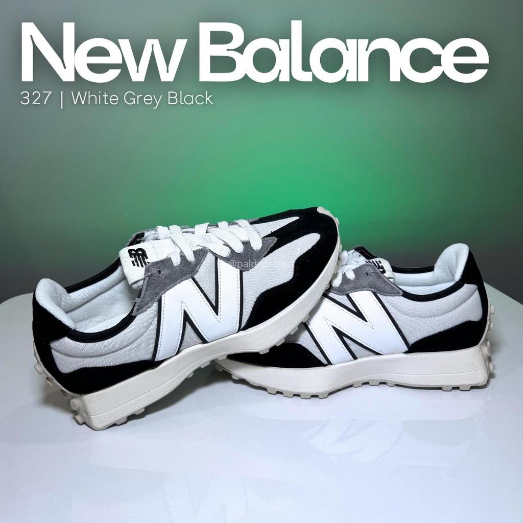 Sneakers Shoes New Balance 327 White Grey Black (U327GPD) - 100% Original