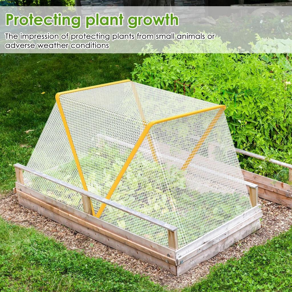 Greenhouse Cover Foldable Garden Vegetable Flower ectProof Bird Portable Winter m Antiuv Windproof P