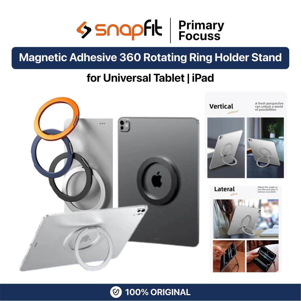 SNAPFIT Ring Holder Stand Grip  iPad SNAPFIT Tablet Magnetic Stand Adhesive iPad Folding Lazy Stand 