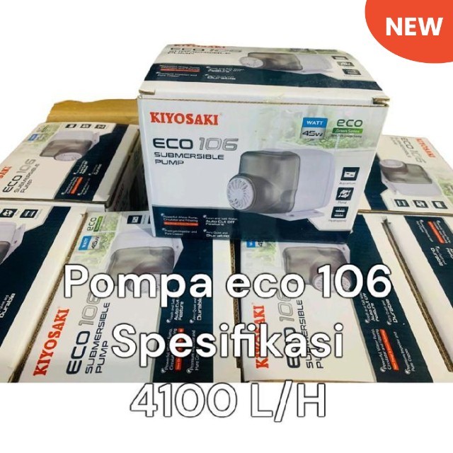 Pompa kolam ikan 106 / pompa celup / pompa kolam / pompa aquarium / pompa filter aquarium / pompa fi