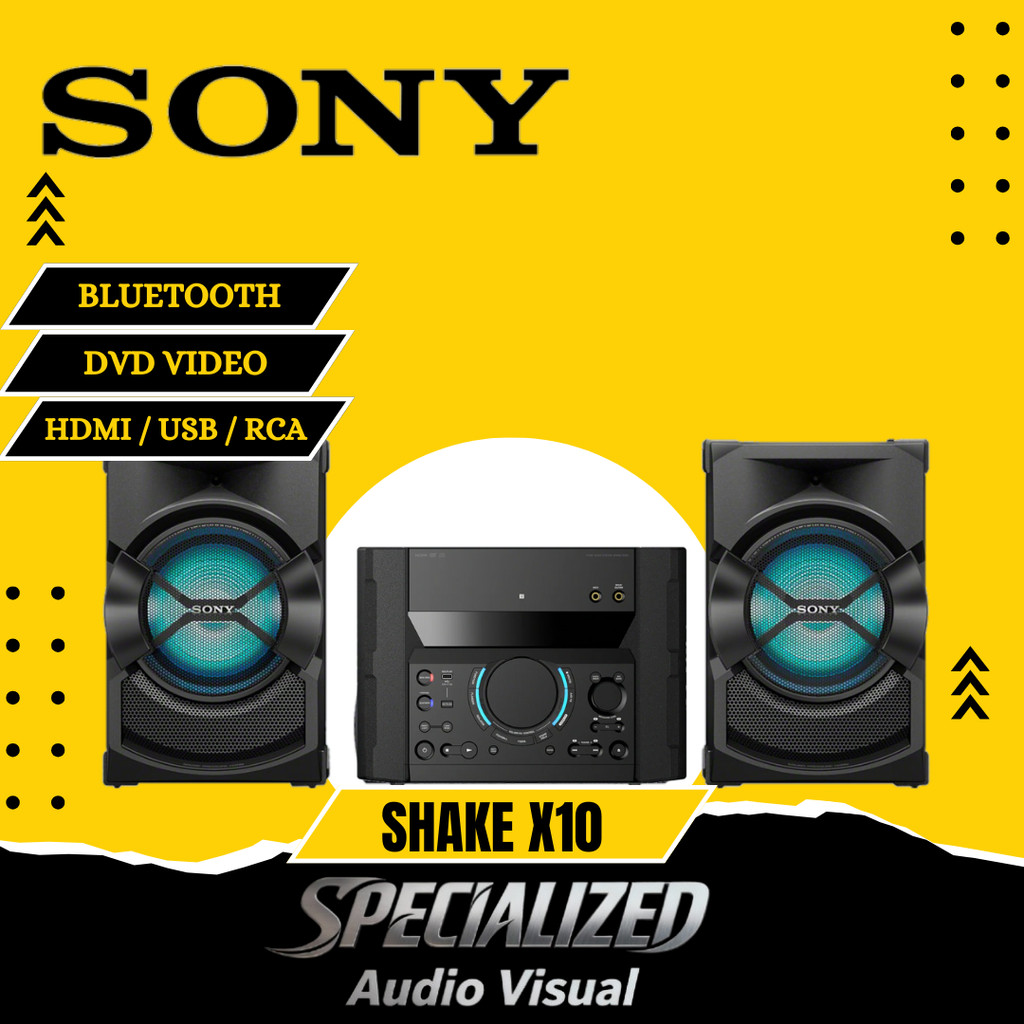 SONY HIFI Shake-x10D / shake-x10 / hcd-shakex10