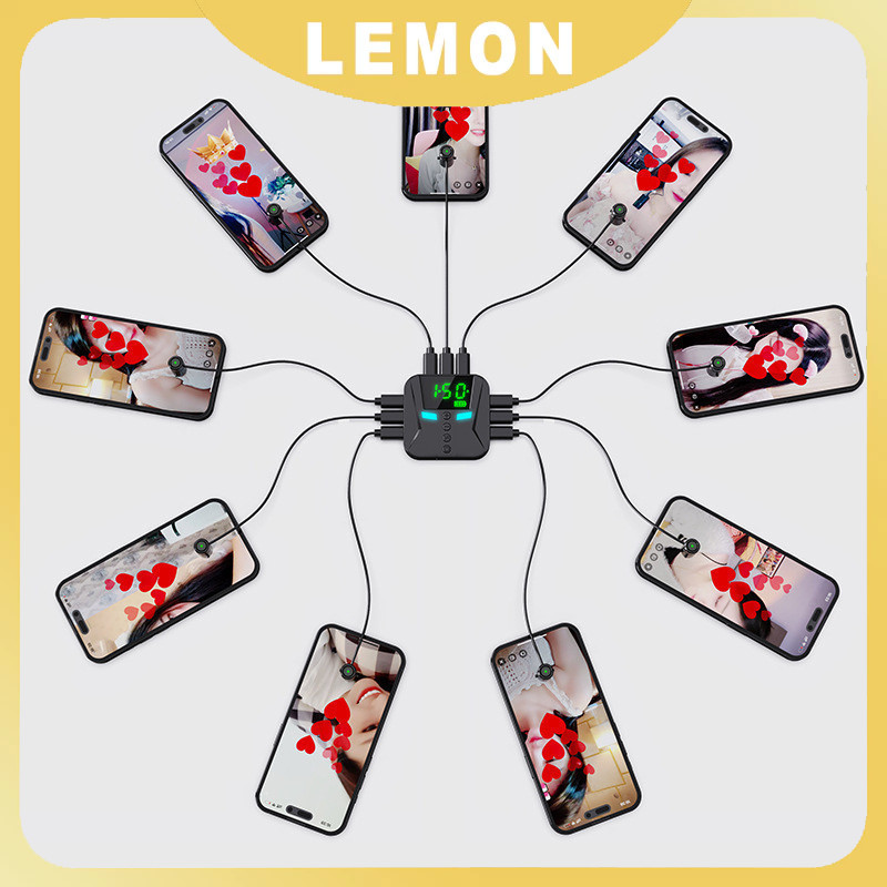 Auto Clicker HP Multifungsi | Tap Layar Otomatis 1-8 Titik | Cocok untuk Live Streaming TikTok/Insta