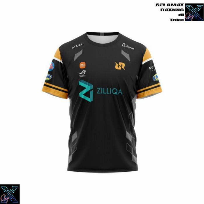 Baju Kaos Jersey Esport Team RRQ Hoshi M3 ML 2021 2022 Melior - 02 Panjang, S