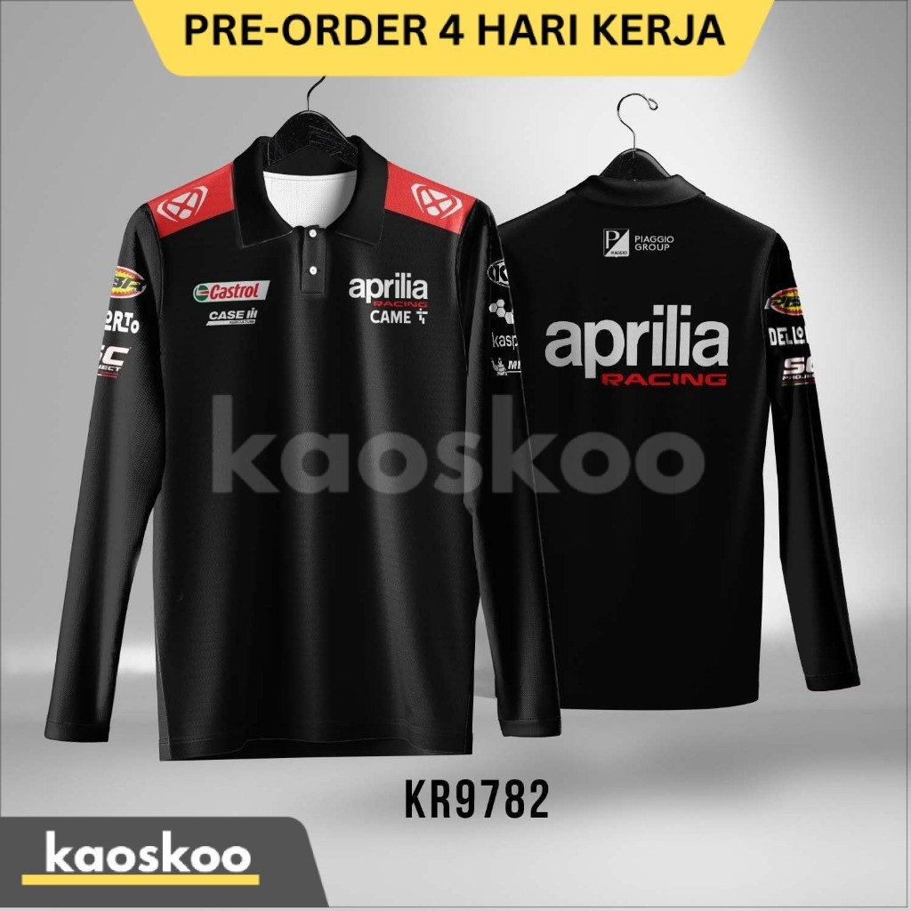 Jersey Polo MotoGP Aprilia Factory Racing 2024