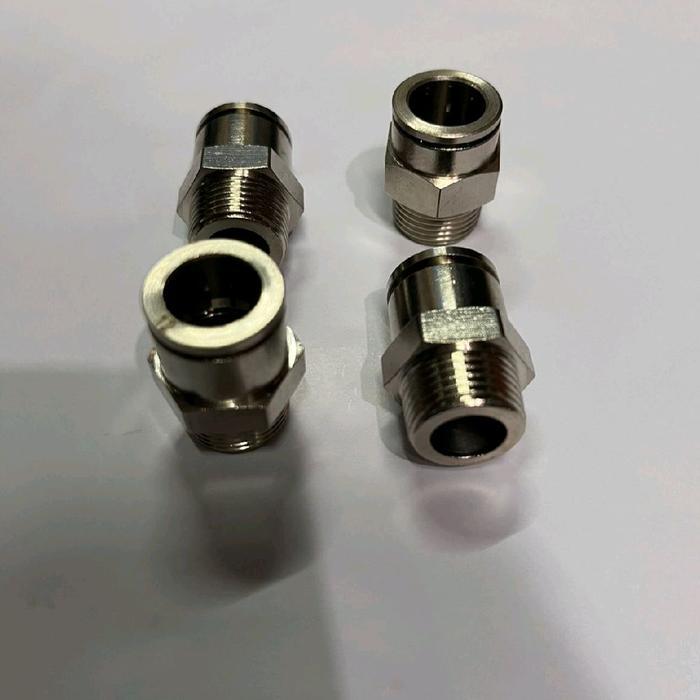 fitting pneumatik lurus male PC 6 - 03mm