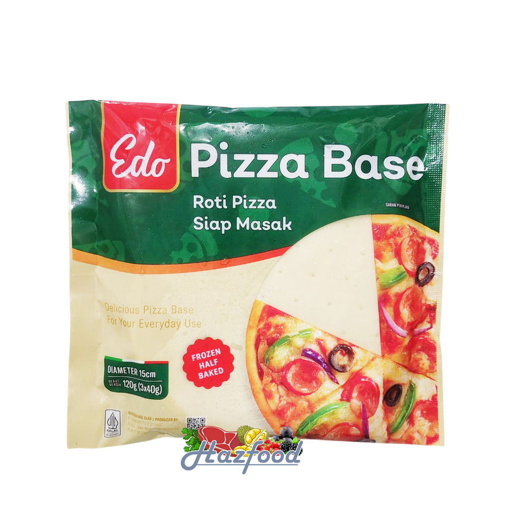 Edo Pizza Base Frozen / Roti Pizza Siap Masak 120 gram