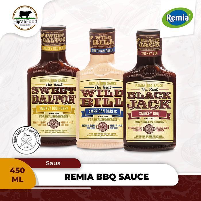 Remia Saus Smokey BBQ / Smokey BBQ Honey / American Garlic BBQ Sauce - Smoke BBQ Honey