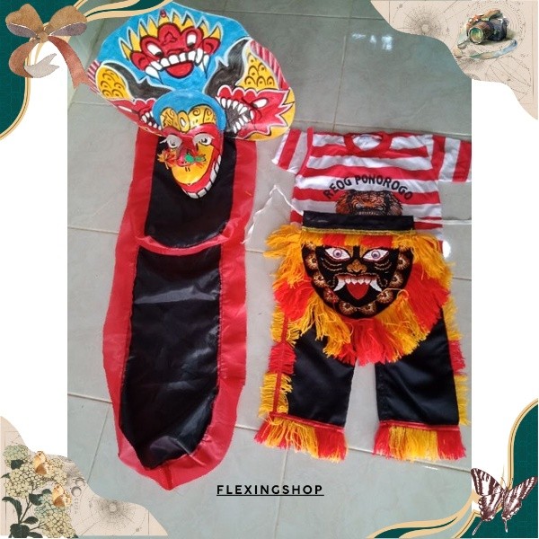pake barongan anak dan baju . baju barongan anak murah. barongan anak. barongan murah. baju reog. ba