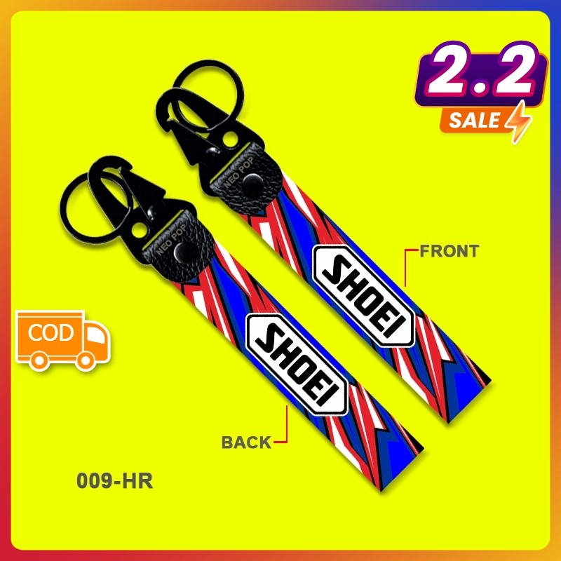 GANTUNGAN KUNCI PREMIUM SHOEI KEYCHAIN SEPEDA MOTOR KEYCHAIN SOUVENIR LOGO MEREK HELM HELMET MOTOGP 