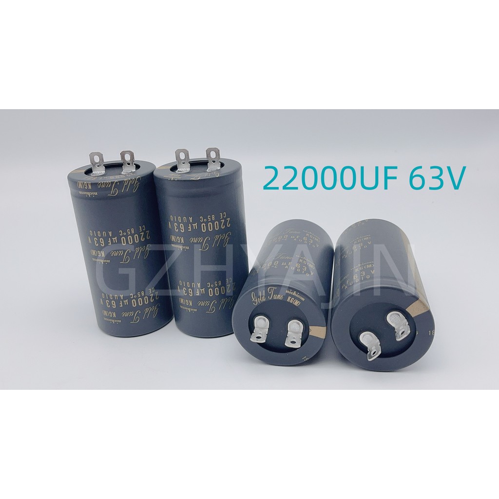 NICHICON 63V 22000UF GOLD TUNE Fever Auo Aluminum Electrolytic Capacitor