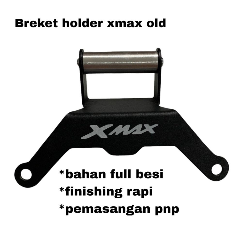 Breket holder Motor Xmax Old Brecket Phone Holder hp gps xmax 250 Breket dudukan holder hp gps Phone