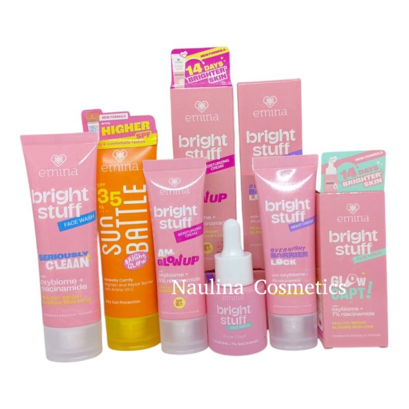 Paket Skincare Emina Bright Stuff 5 in 1/Paket Skincare Remaja