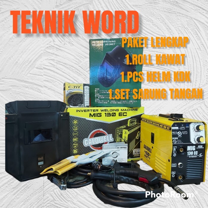 MESIN LAS CALDWELL MIG 130 EC MESIN LAS CO2 CALDWELL MIG 130 EC