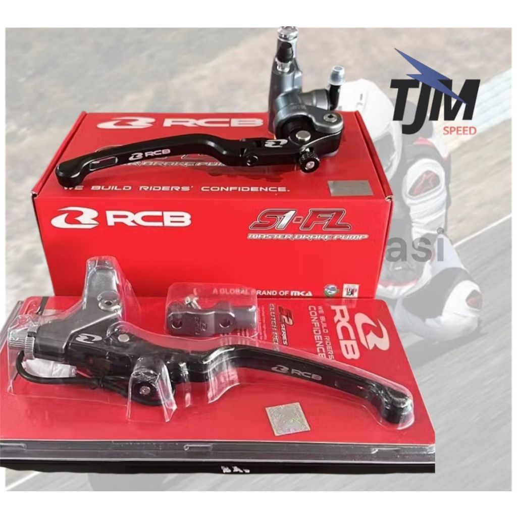 Master Rem + Kopling RCB S1 FL Black