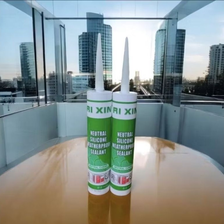 Sealant Neutral Premium/Lem Kaca/Aluminium Netral(Rixin) /300ml