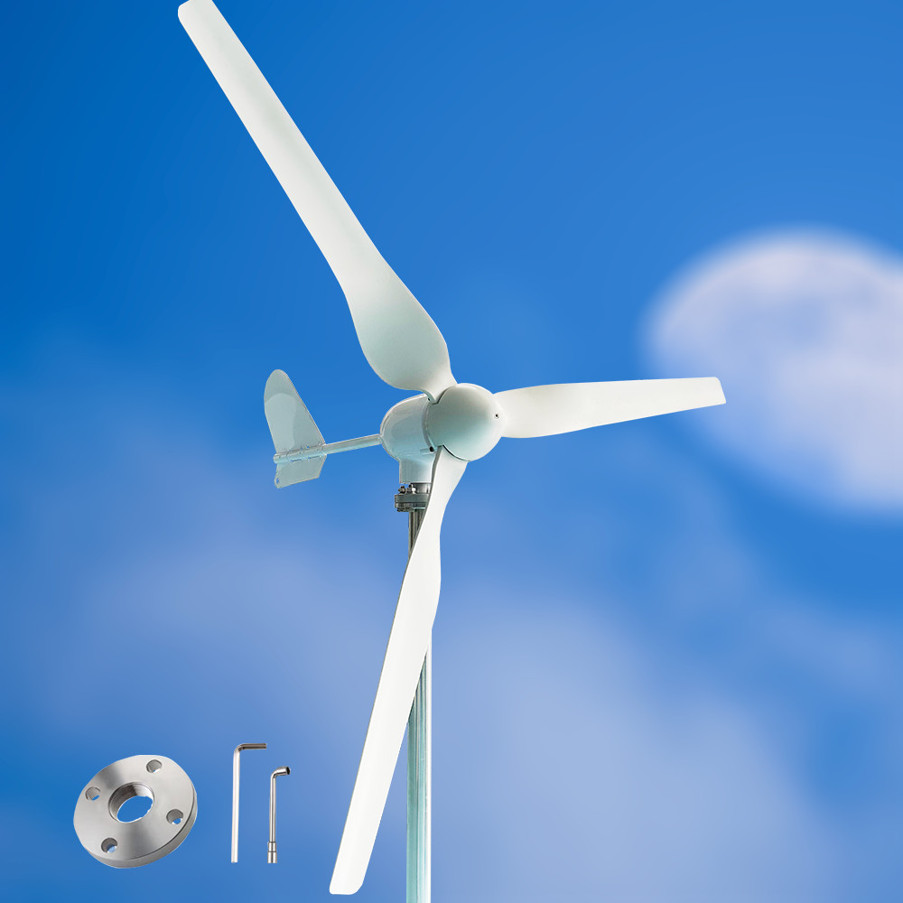 High Efficiency 4000W Wind Turbine Free Energy Power Generator Home Appliance Permanent Magnet Gener