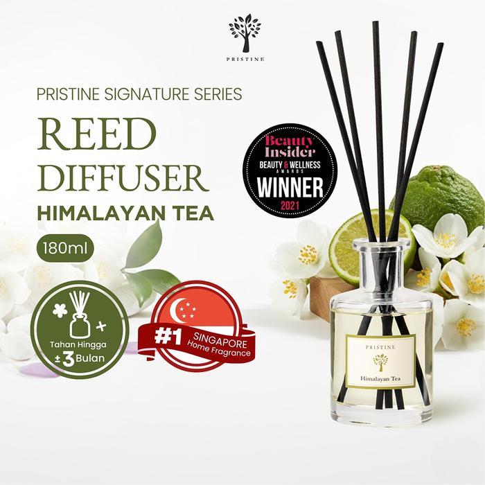 Pristine Himalayan Tea Reed Diffuser 180ml - Signature Series - Aromatherapy - Aroma Terapi Ruangan 