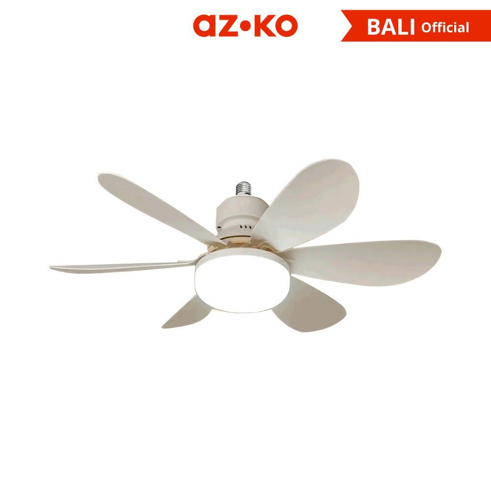 AZKO Krisbow Bohlam Led Cooling 30 watt Dengan Remote Coolday Light Bulb 2 In 1 Lampu Cahaya Putih I