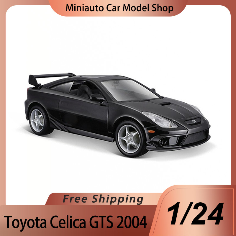 New In Stock Maisto 1:24 Celica Gts 2004 Alloy Miniature Diecast Model Toyota Sports Car Model Custo
