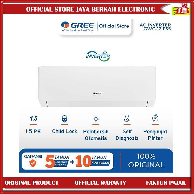 GREE AC Inverter 1.5 PK GWC-12F5S AC GREE INVERTER GWC12F5S - UNIT ONLY