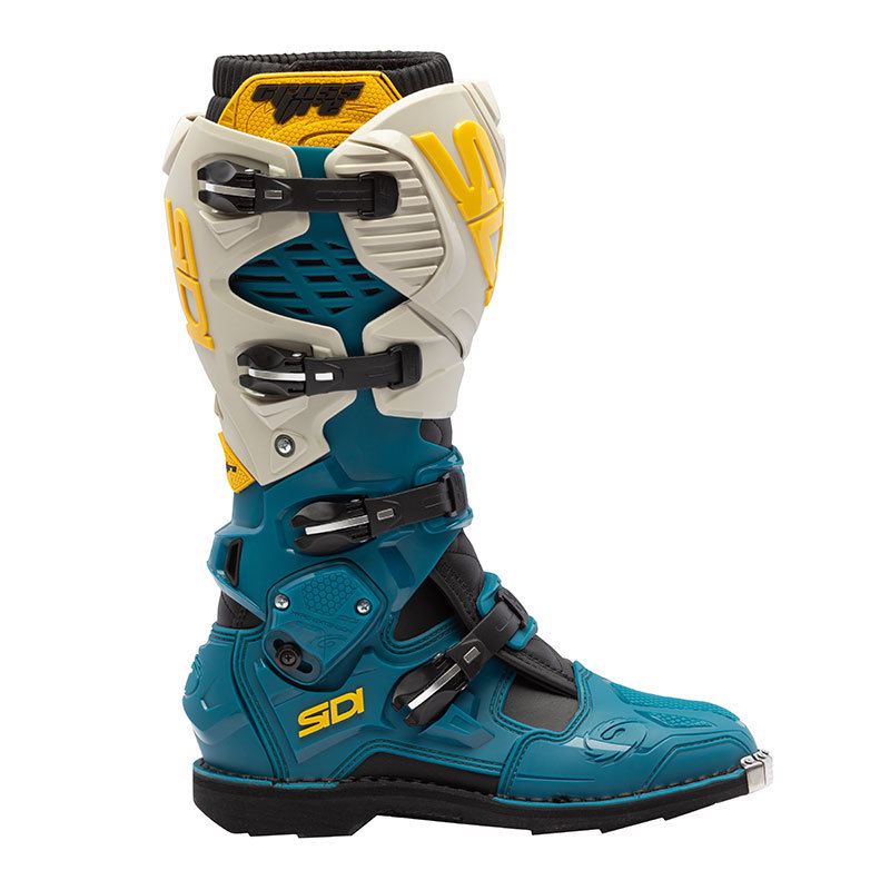 SEPATU SIDI CROSSFIRE 3 MX BOOTS SAND LEGION BLUE - 43