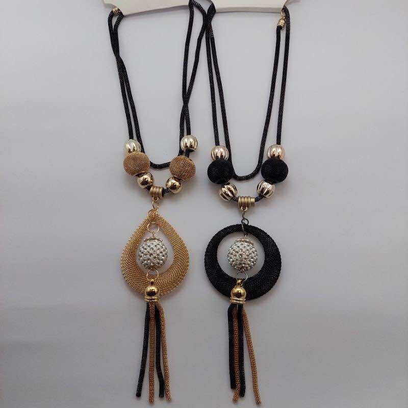 Kalung panjang / kalung etnik / kalung aksesoris