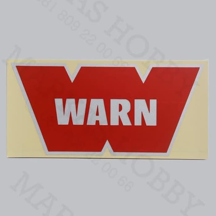 Winch Warn winch Stiker Mobil Motor Sticker Aksesoris Otomotif