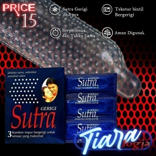 Terlariss kondom sutra bergerigi isi 3 original 100% BISA COD PRIVASI AMAN 100% -DA-
