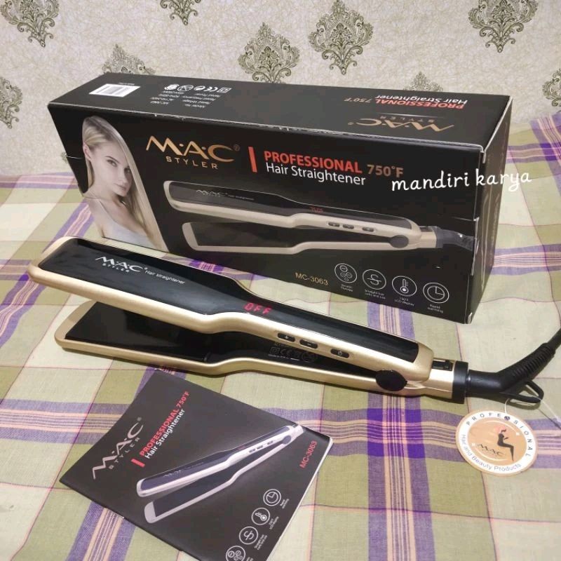 Catokan Rambut smoothing salon mac styler..catokan Rambut