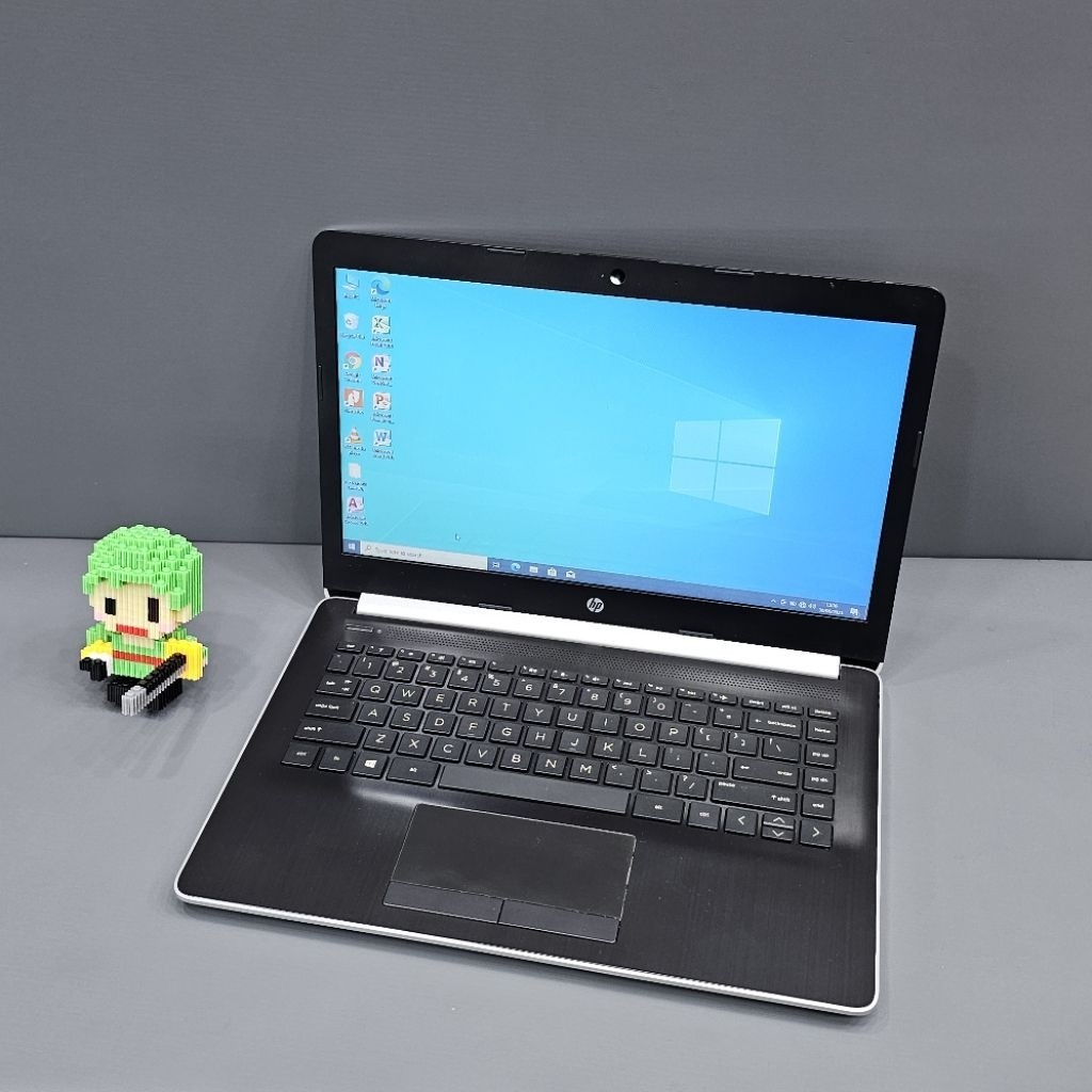 LAPTOP LEPTOP HP 14 AMD A4-9125 RAM 4GB SSD 128GB WINDOWS SECOND PREMIUM Dunia Laptop2