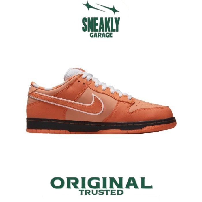 Sepatu Nike SB Dunk Low Pro Lobster Orange  Sneakers Unisex