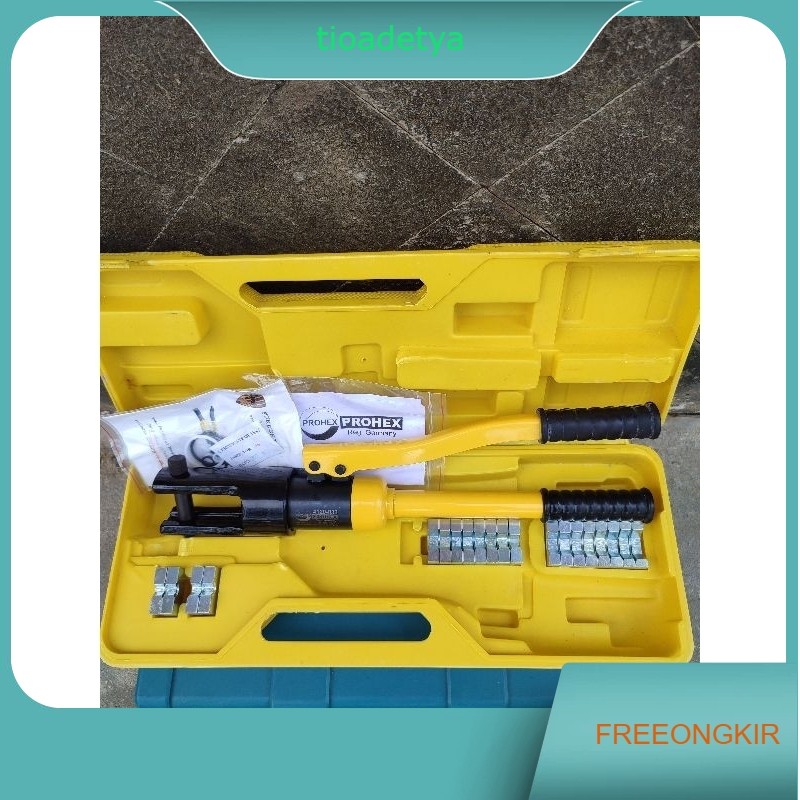 Tang Skun Hidrolik Haston Prohex YQK 240 Tang Press Krimping kabel 240