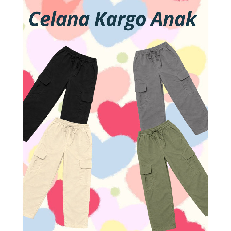 celana cargo anak junior/celana cargo biker,s anak tanggung