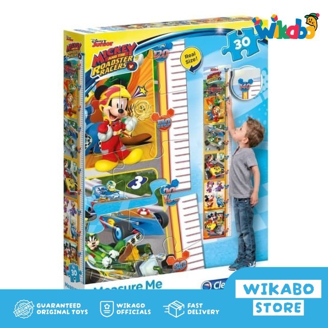 Clementoni Measure Me Puzzle Disney Mickey Mouse Roadster Racer