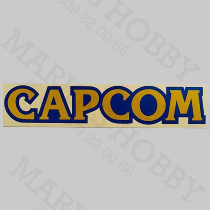 Sticker Capcom Textline
